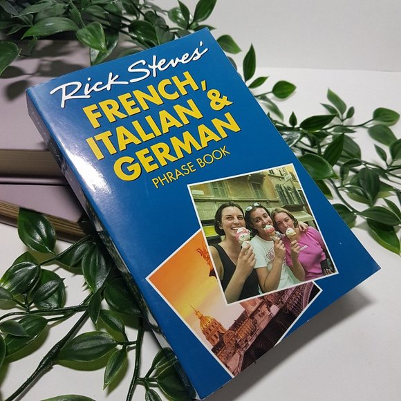 Book Rick Steves French Italian German Phrase Book Education Language Travel - Picture 3 of 8